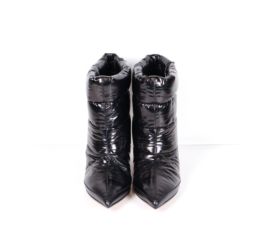 Black Puffer Booties (6)