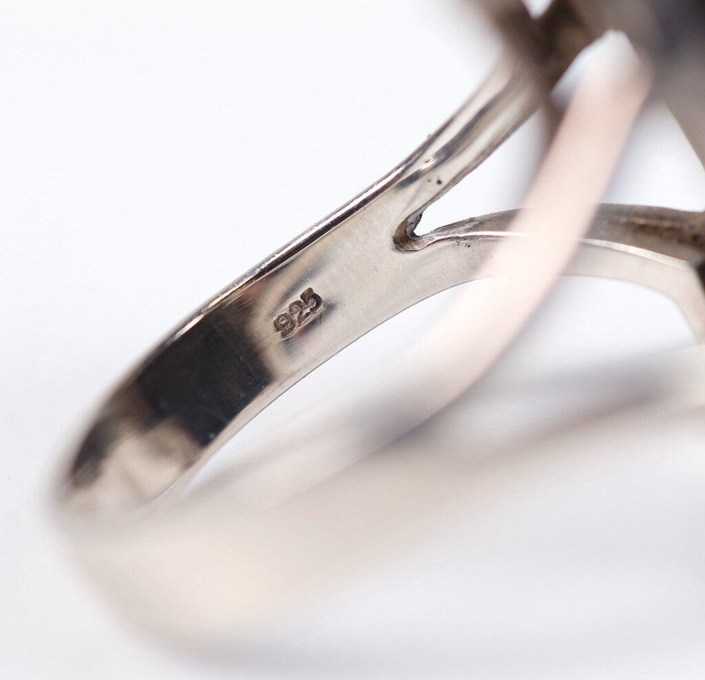 Sterling and Onyx Ring (7)