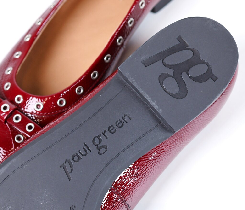 Red Patent Leather Ballet Flats (8.5)