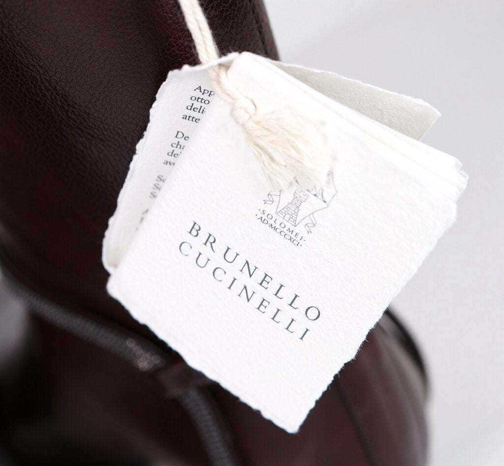 Brown Leather Monili Boot (7.5)