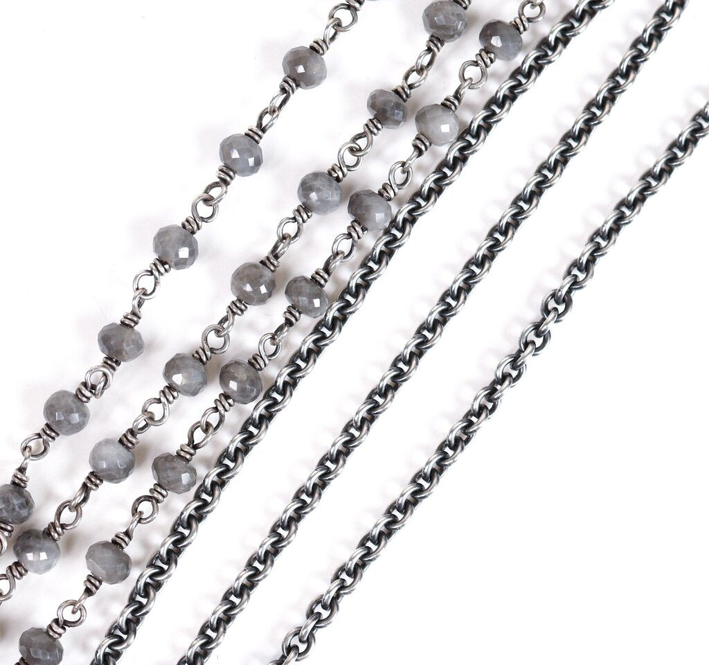 Sterling and Agate Necklace
