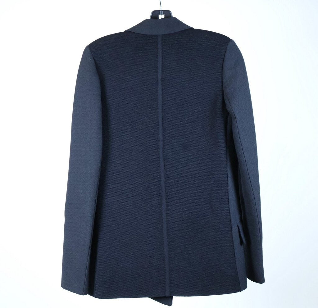 Black with Blue Buttons Blazer (2)
