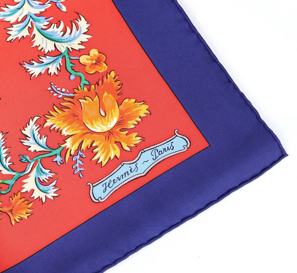 "Les Jardiniers du Roy" Carre 90 Scarf