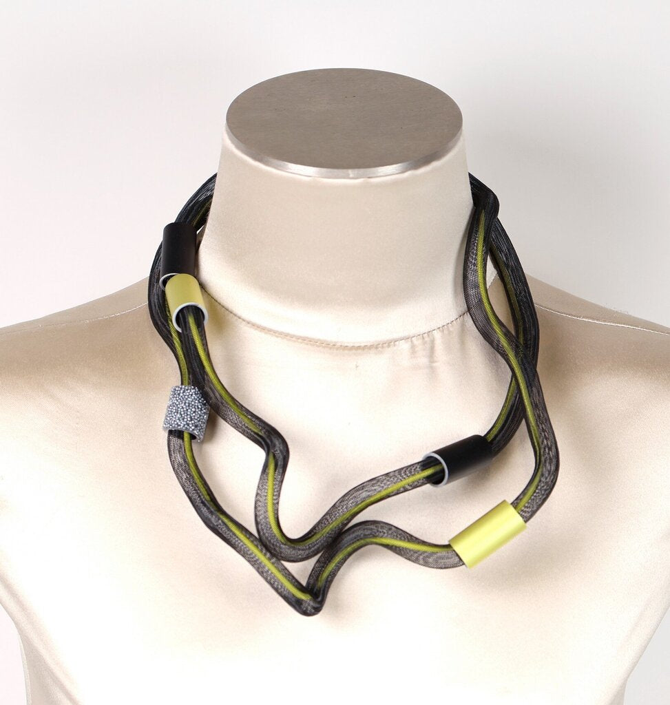 Mesh Tubing Necklace