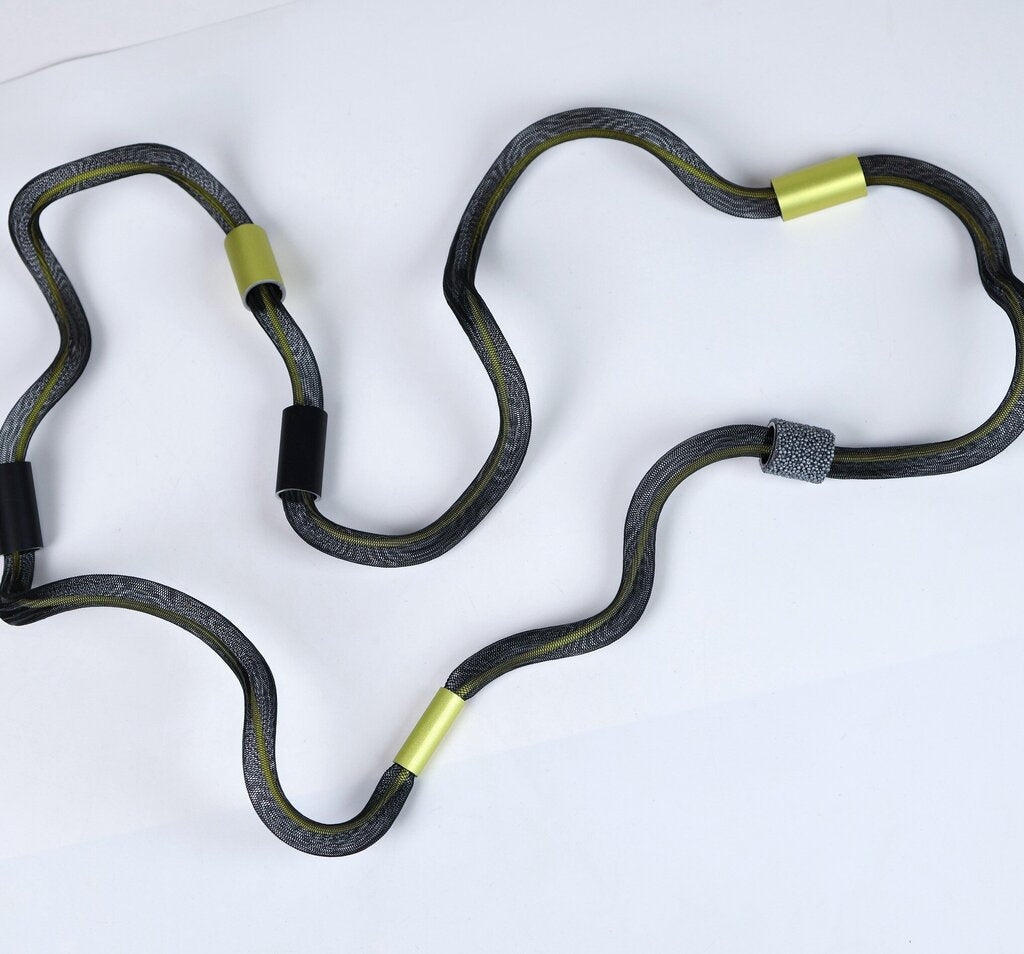 Mesh Tubing Necklace