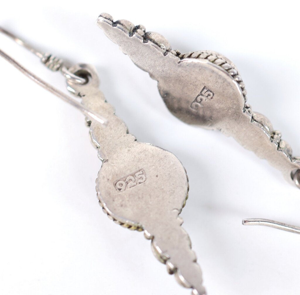 Sterling and Pearl Earrings