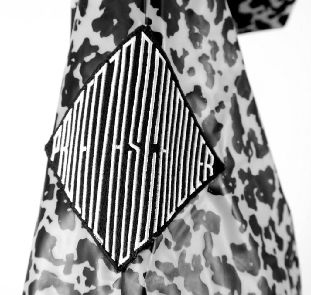 Transparent Animal Print Rain Coat (M/L)
