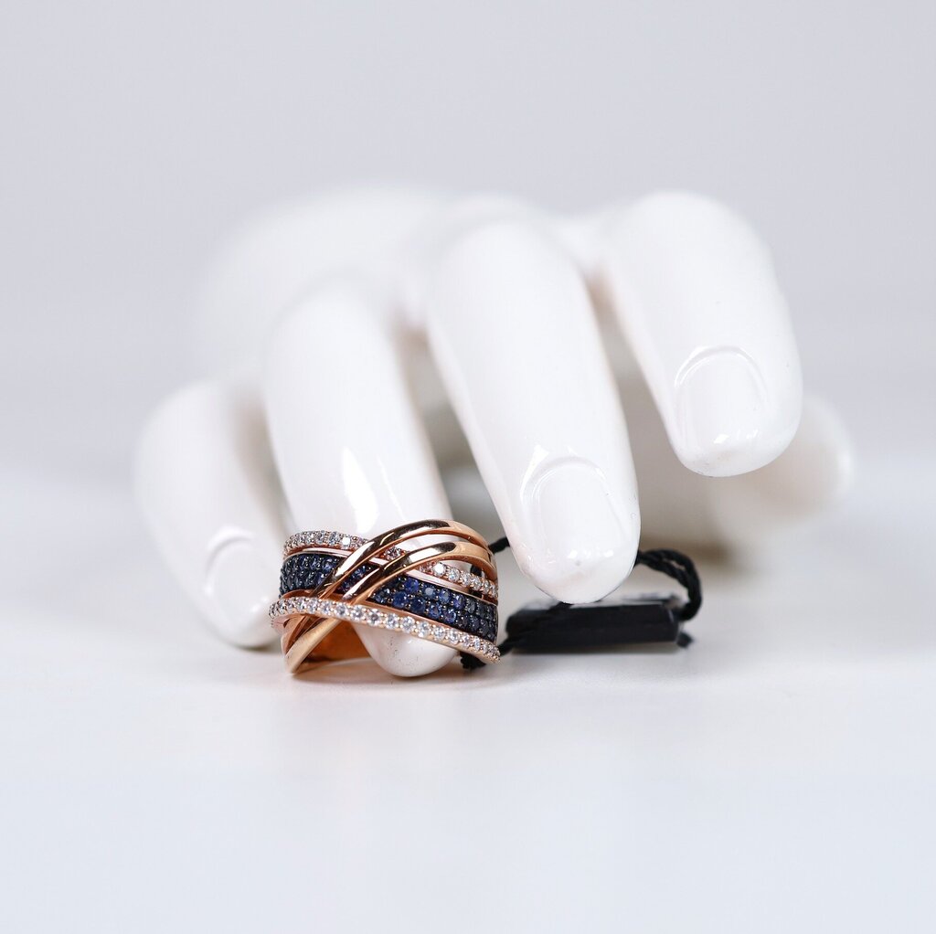 14K Rose Gold Sapphire and Diamond Ring (7)