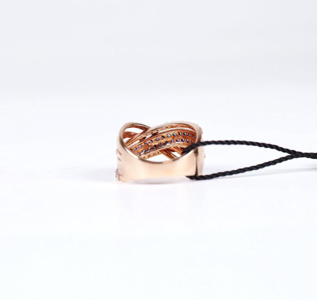 14K Rose Gold Sapphire and Diamond Ring (7)