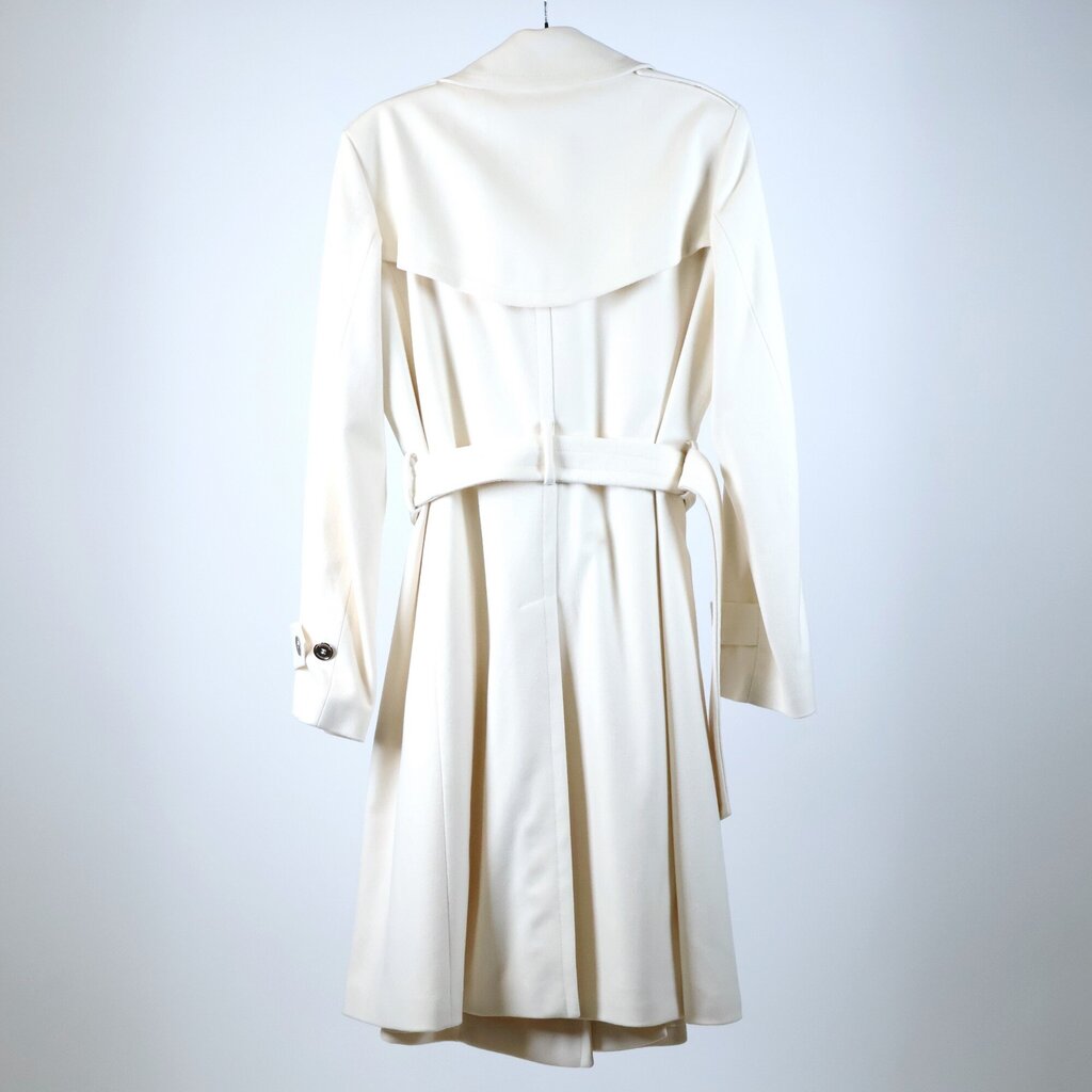 Cream Cashmere Belted Trench (L/14)