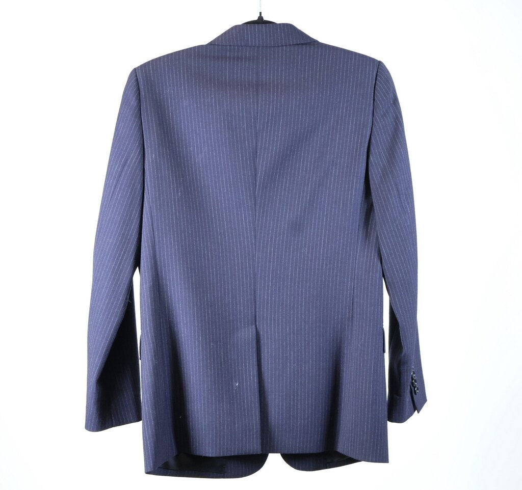 Navy Pinstripe Blazer (M/8)