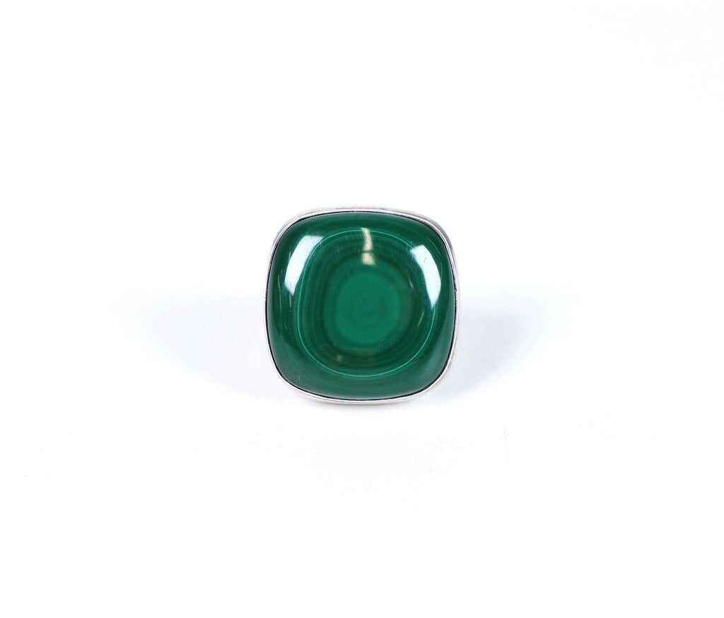 Sterling and Malachite Ring (6)