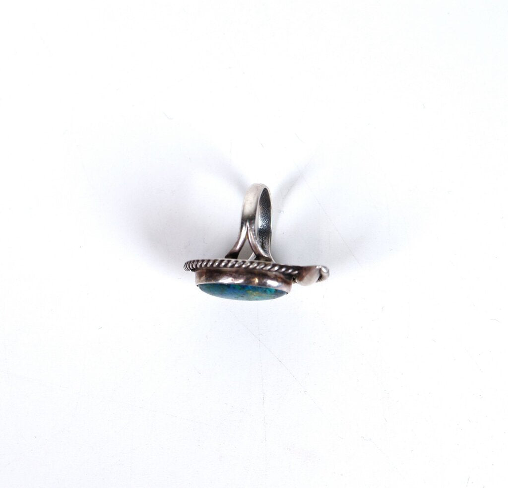 Sterling Silver and Turquoise Plata Ring (9)