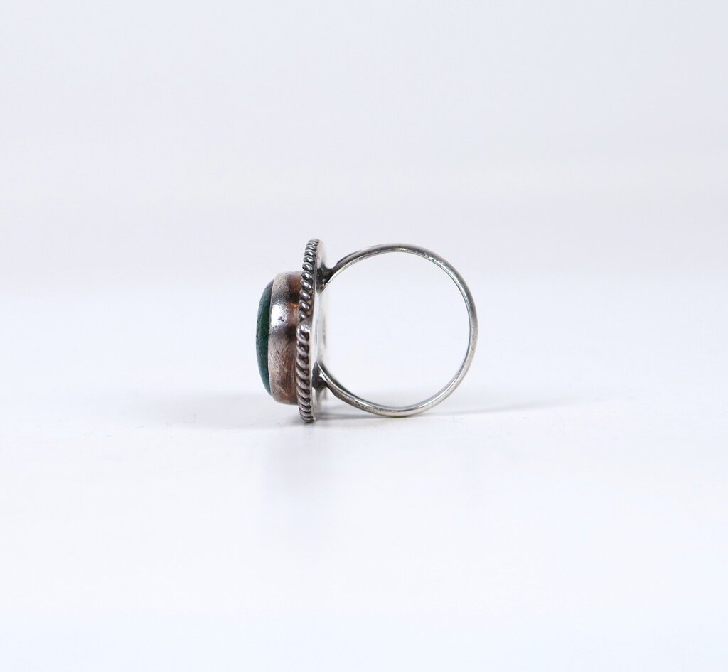 Sterling Silver and Turquoise Plata Ring (9)