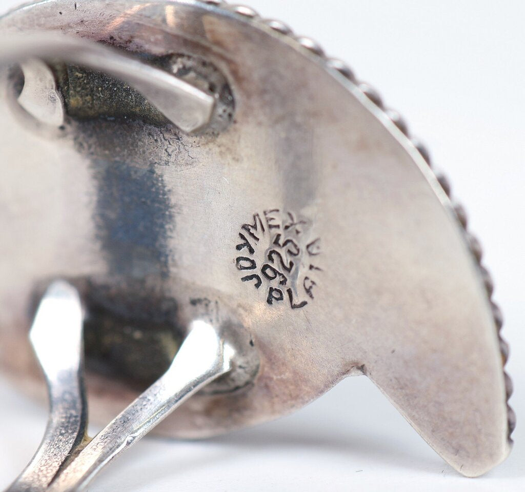 Sterling Silver and Turquoise Plata Ring (9)