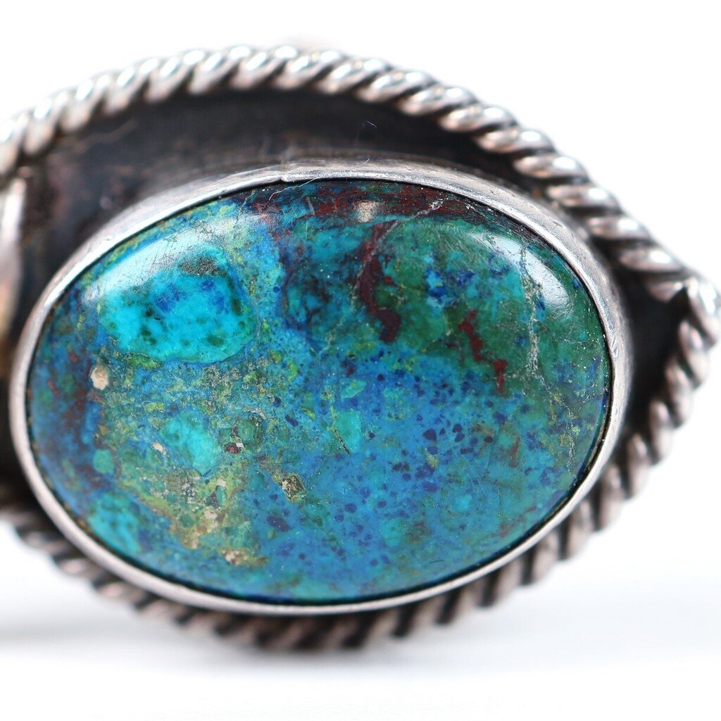 Sterling Silver and Turquoise Plata Ring (9)
