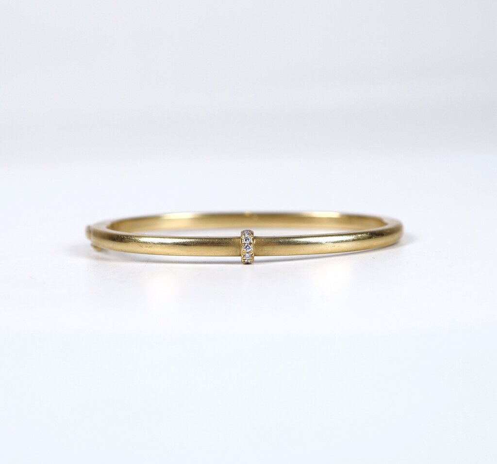 18K Gold and Diamond Bracelet