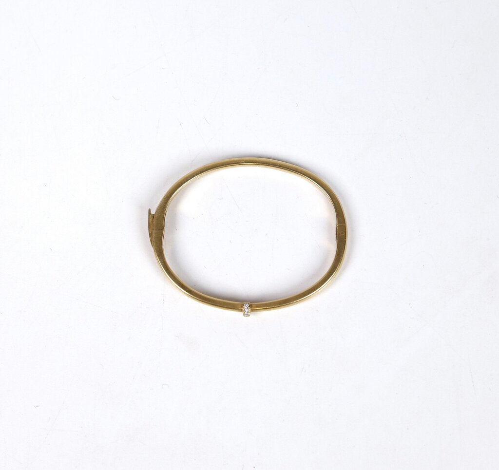 18K Gold and Diamond Bracelet