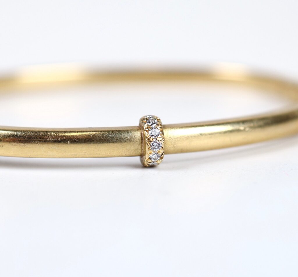 18K Gold and Diamond Bracelet
