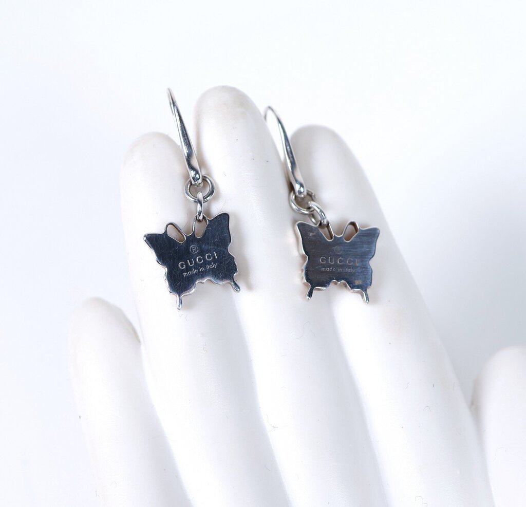 Sterling Butterfly Earrings
