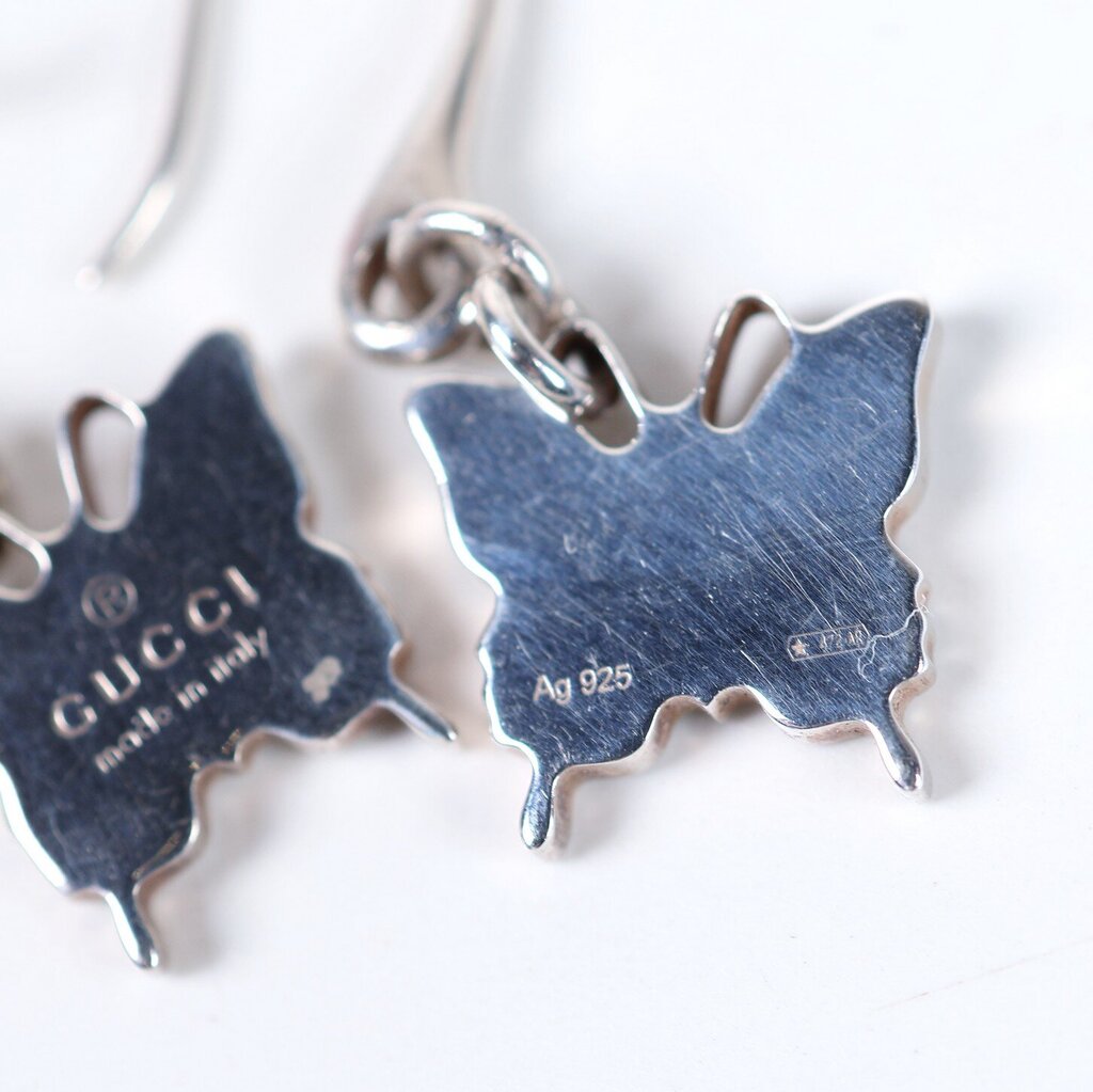 Sterling Butterfly Earrings