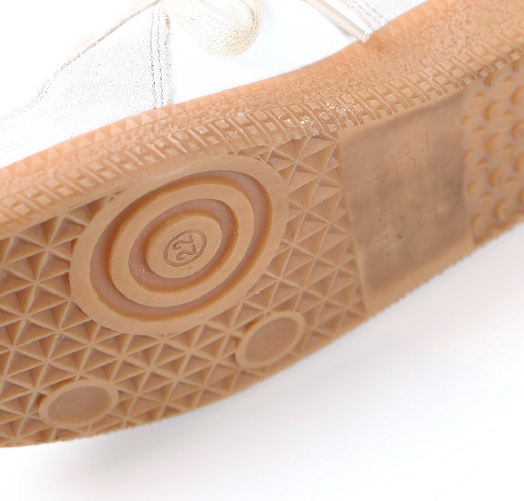 Men's White with Suede Sneakers (M 43/10)