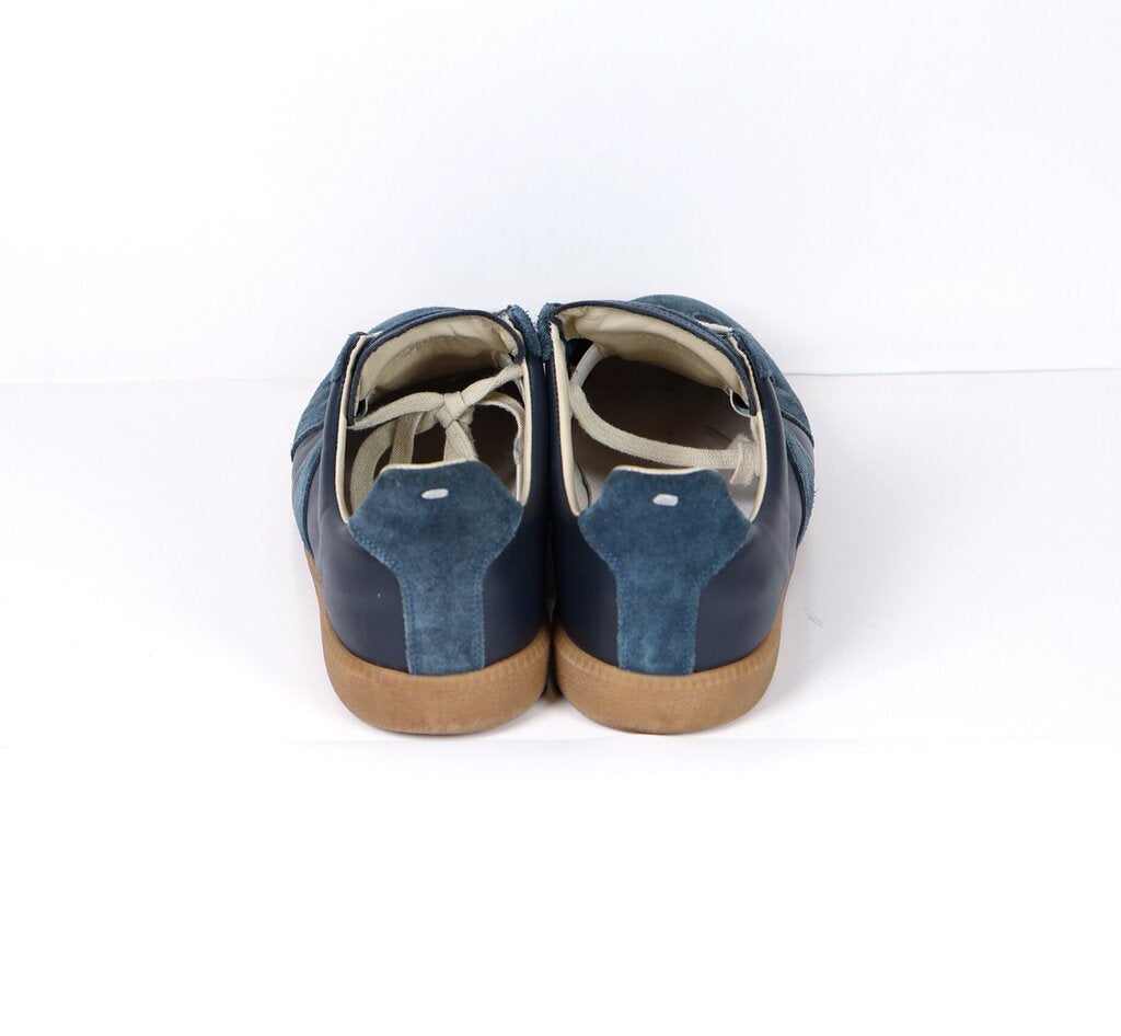 Men's Blue Leather/Suede Sneakers (M 43/10)