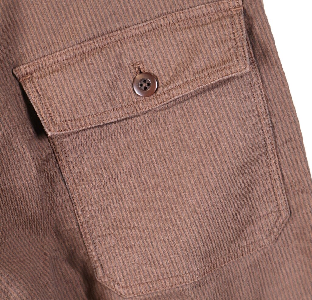 Men's Brown Stripe Pants (L)